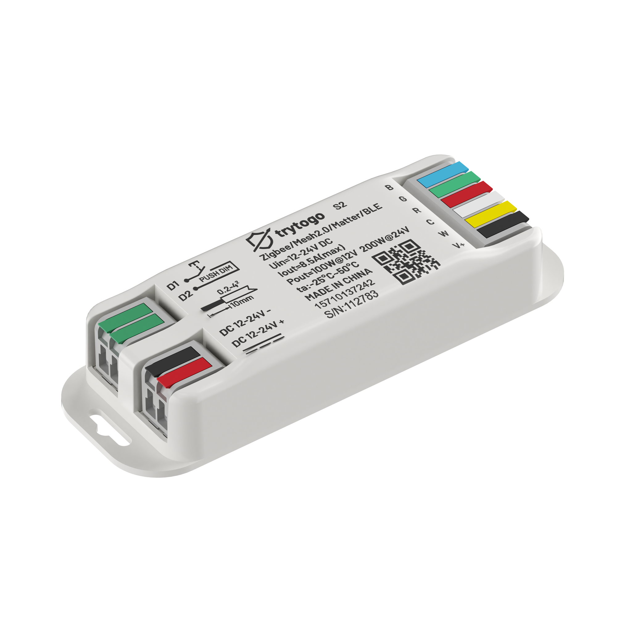 trytogo S2 Full-Color Light Strip High-Power Driver